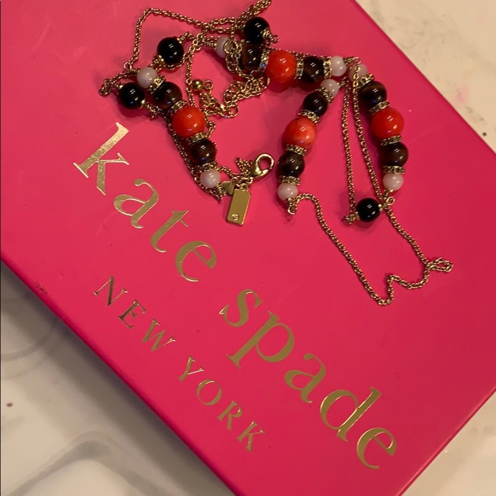 Kate spade 18” long gorgeous necklace no box